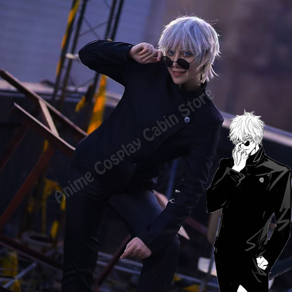 Anime Cosplay Gojo - Halloween Anime Jujutsu Kaisen Season 2