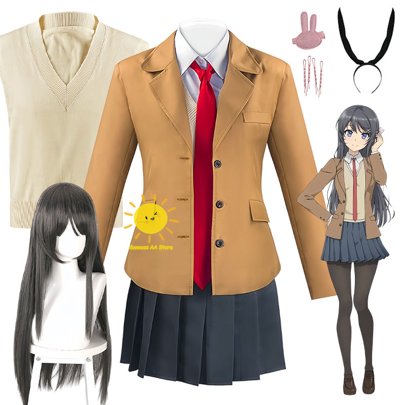 Cosplay Anime Bunny Girl - Anime Sakurajima Mai Cosplay Rascal Does