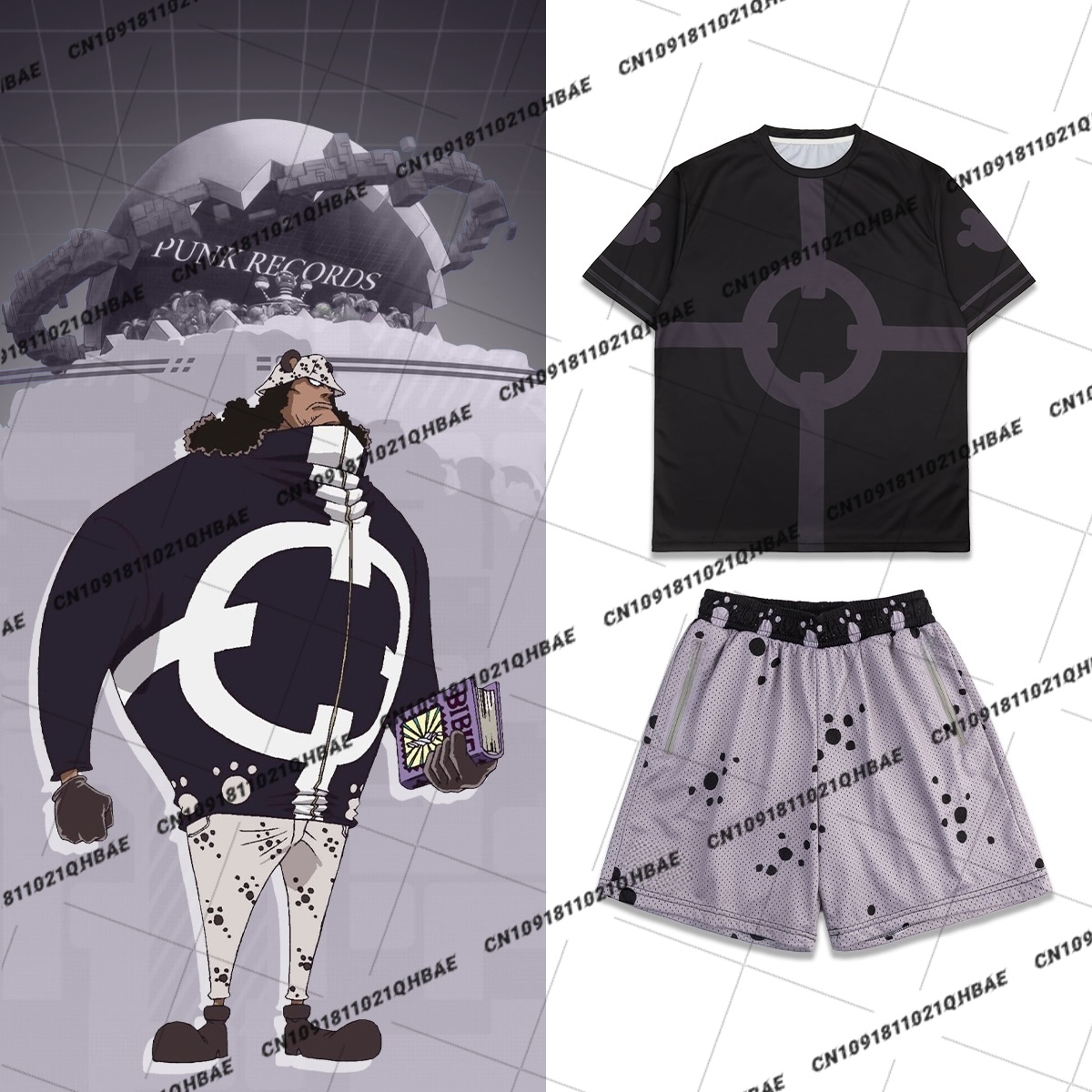 Anime Cosplay Roleplay - New Egghead Island Bartholemew Kuma Anime