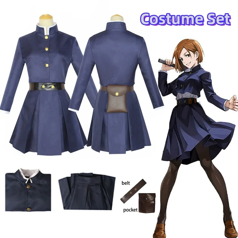 Anime Cosplay Jujutsu Kaisen - Anime Jujutsu Kaisen Cosplay Costume Kugisaki