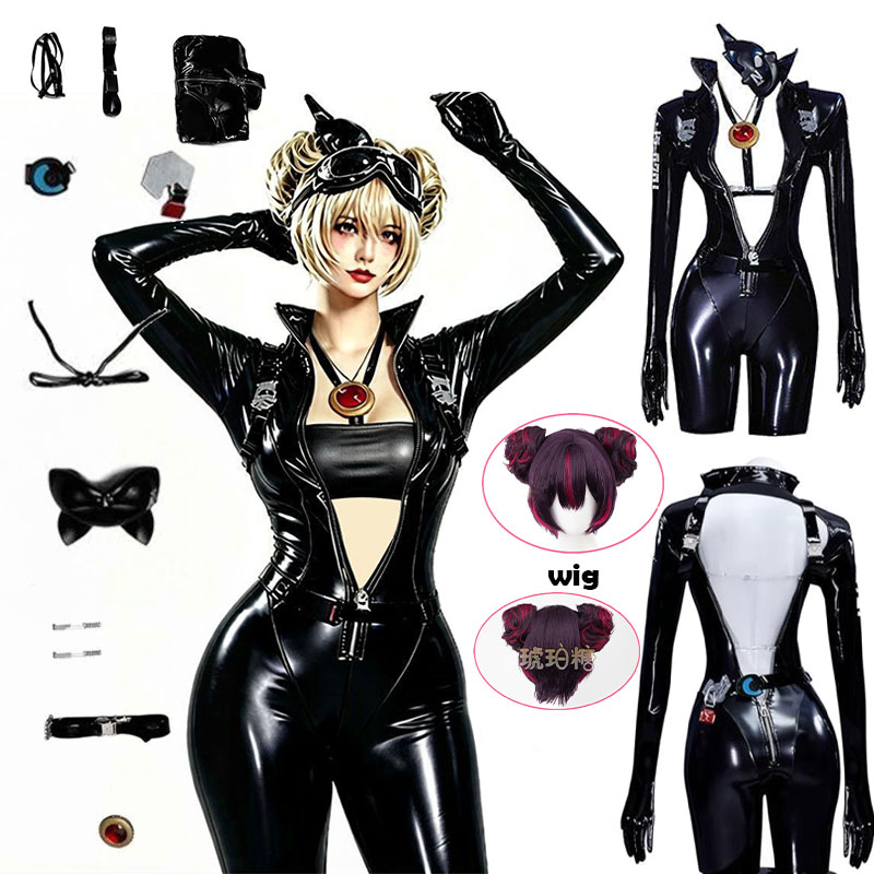 Anime Cosplay Mask - WHH Anime Nikke Quency Cosplay Costume