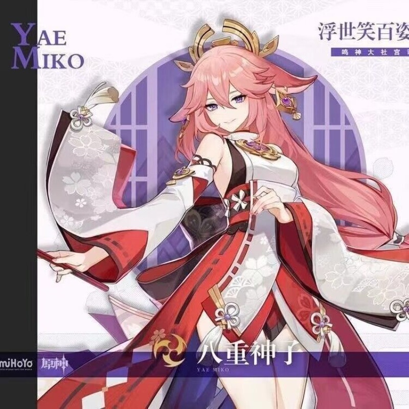 Genshin Impact Yae Miko Cospla - Anime Cosplay Kostüm review and price