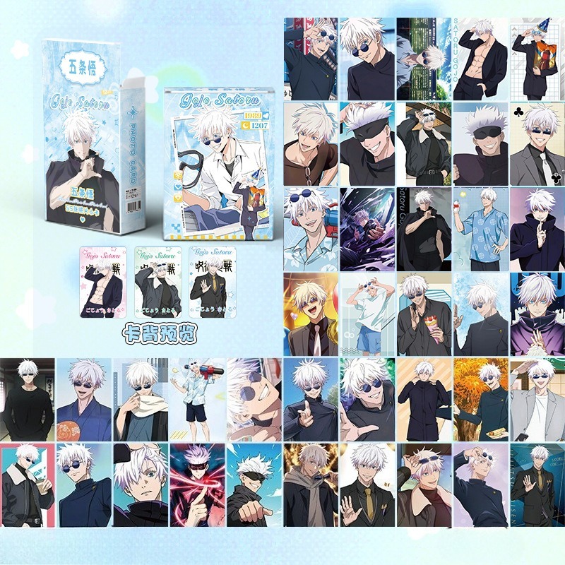 55pcs Jujutsu Kaisen Japanese  - Anime Cosplay Gojo review and price