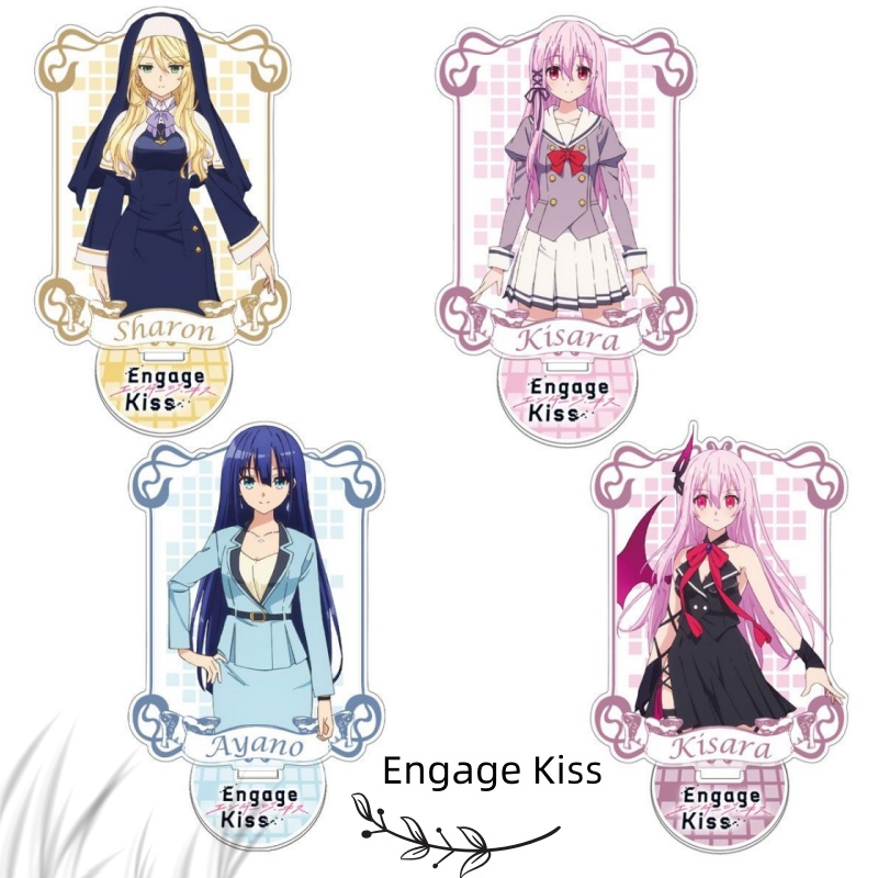 Kawaii Anime Engage Kiss Acryl - Anime Cosplay Kiss review and price