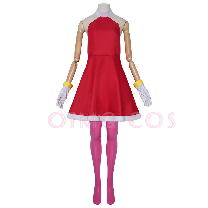 Amy Rose Cosplay Costume Adult - Anime Cosplay Female review and price