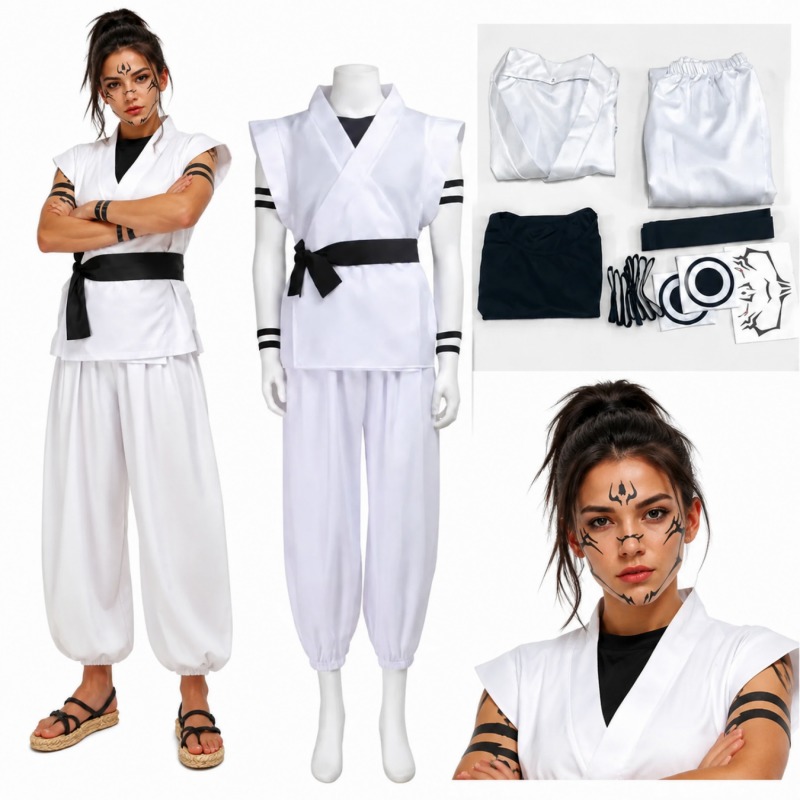 Ryomen Sukuna Cosplay Costume  - Anime Cosplay Jujutsu Kaisen review and price