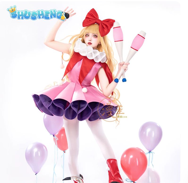 Rima Mashiro Joker Outfit Shug - Anime Cosplay Pink review and price