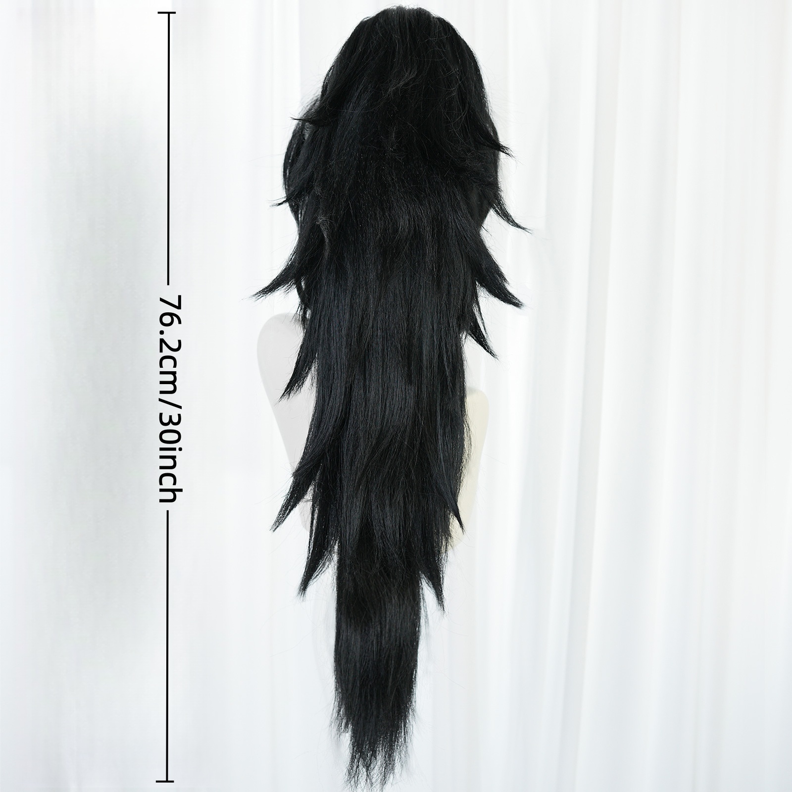 Anime cosplay wig black hairst - Cosplay Anime Expo review and price