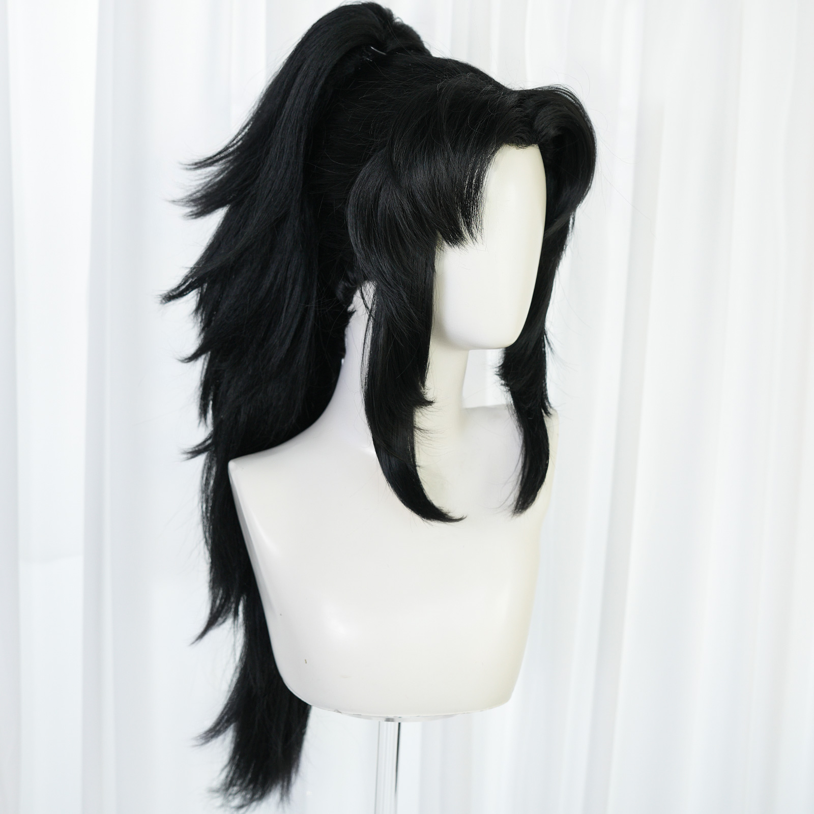 Anime cosplay wig black hairst - Cosplay Anime Expo review and price