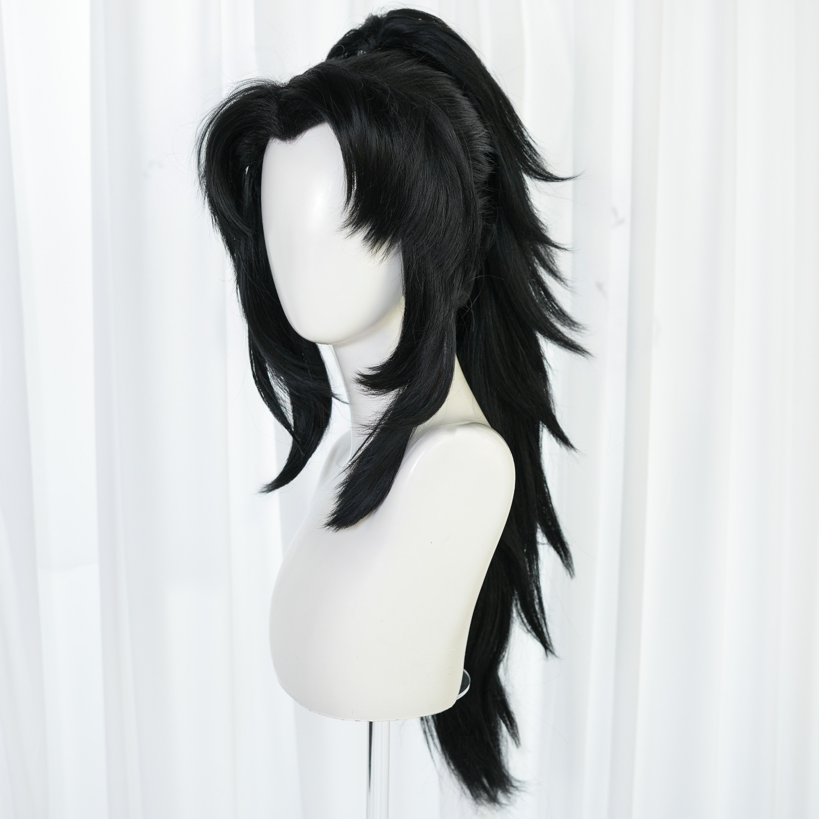 Anime cosplay wig black hairst - Cosplay Anime Expo review and price