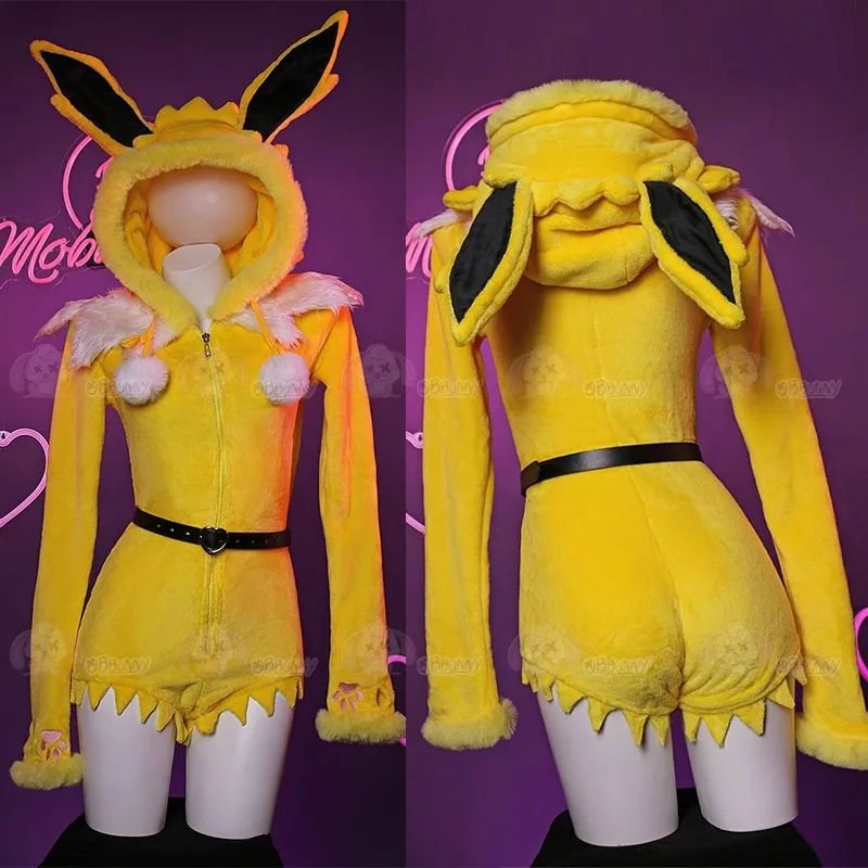 Sexy Deep V Hooded Bodysuit So - Cosplay Anime Bunny Girl review and price