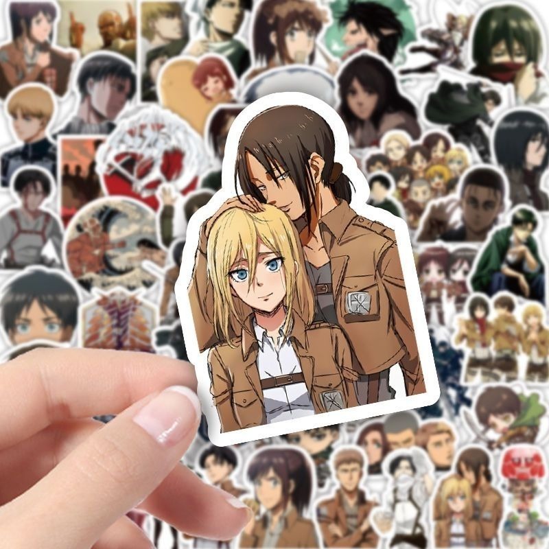60Pcs Attack on Titan Anime St - Anime Cosplay Roleplay review and price