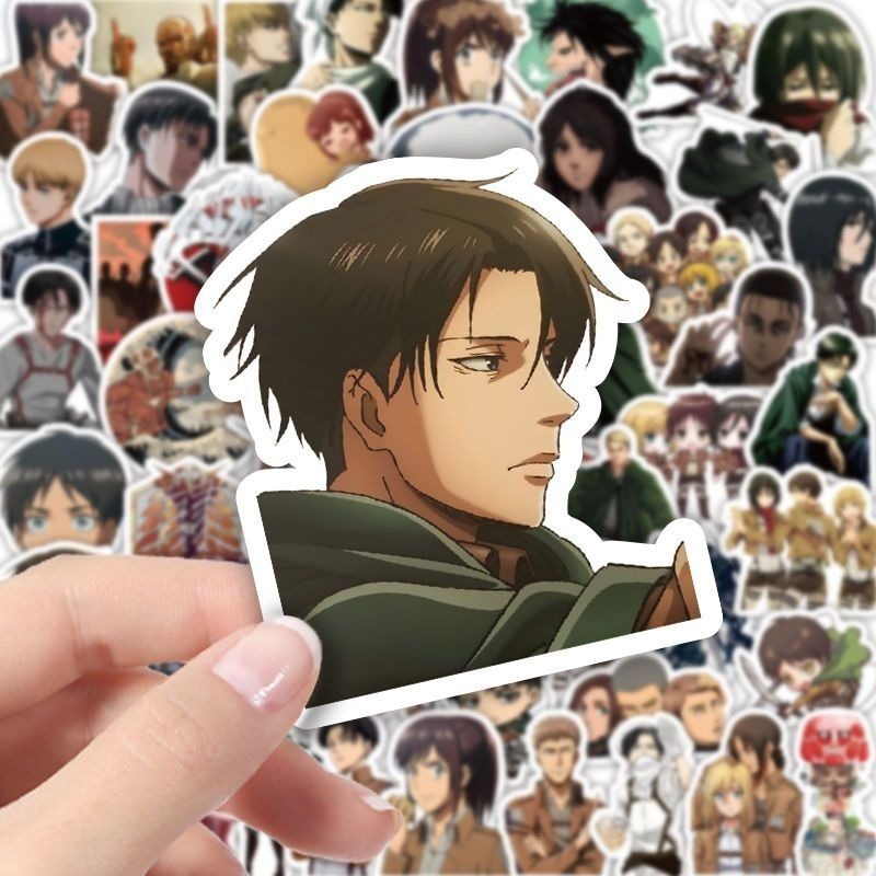 60Pcs Attack on Titan Anime St - Anime Cosplay Roleplay review and price
