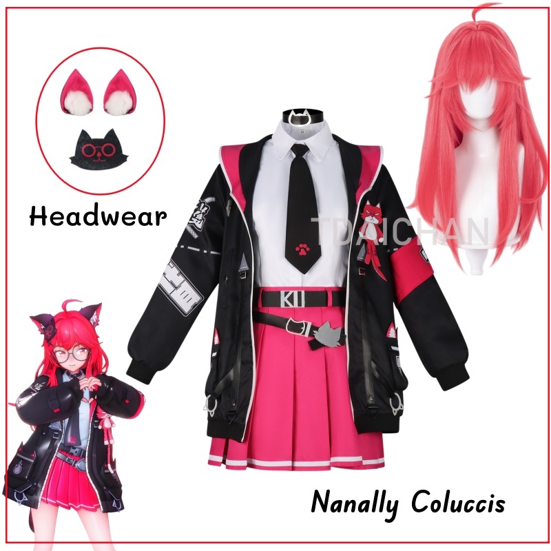 Neverness To Everness Nanally  - Anime Cosplay Pink review and price
