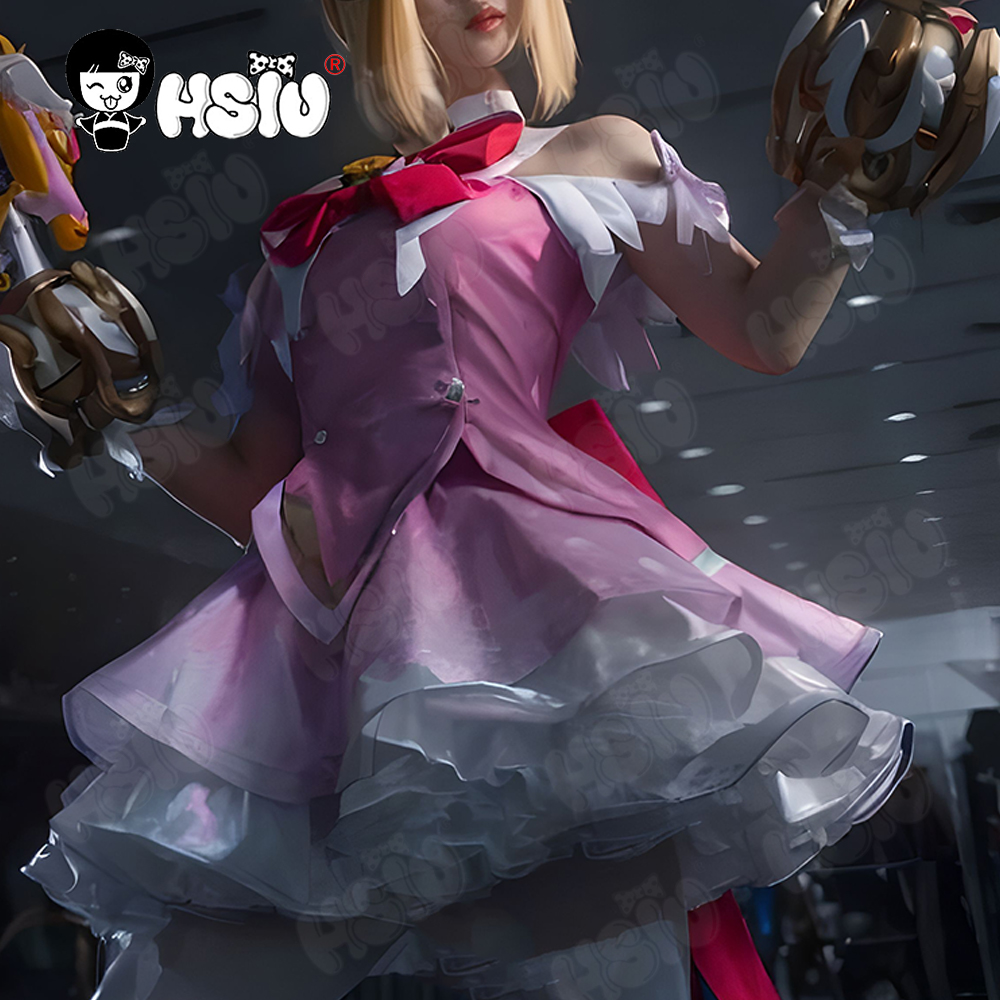 Juno Cosplay Costume Wig HSIU  - Anime Cosplay Pink review and price