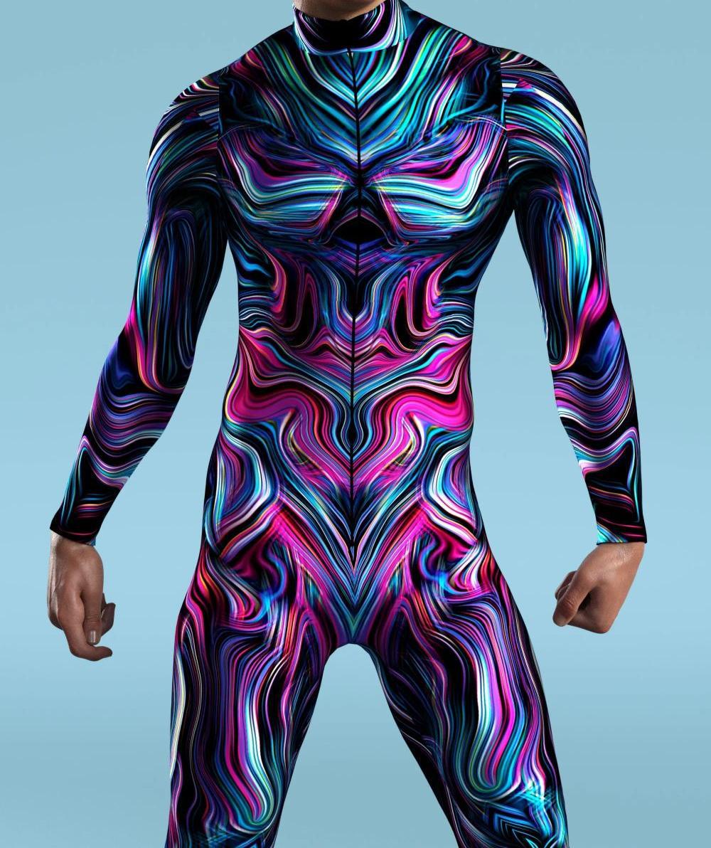 CyberPunk Jumpsuit Cool Colore - Anime Cosplay Drawing review and price