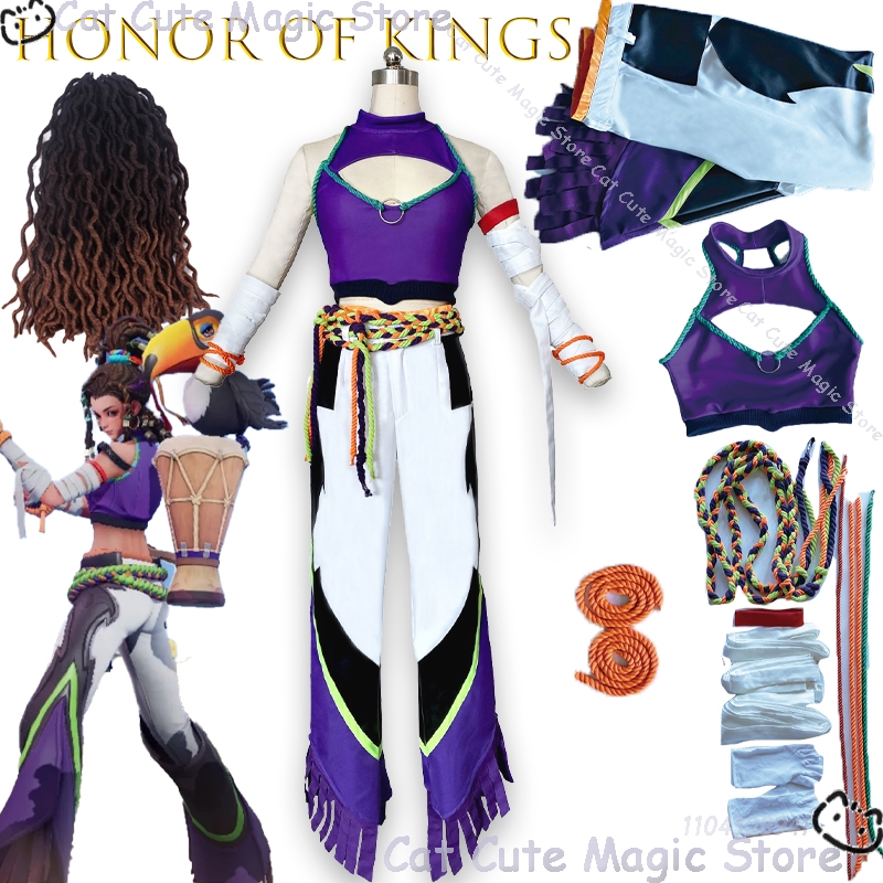 honor Of Kings Girlypop Mayene - Anime Cosplay Kostüm review and price