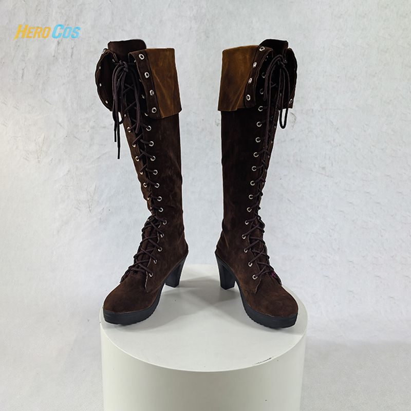 Game Devil Cry 4 Lady Cosplay  - Cosplay Anime Shoes review and price