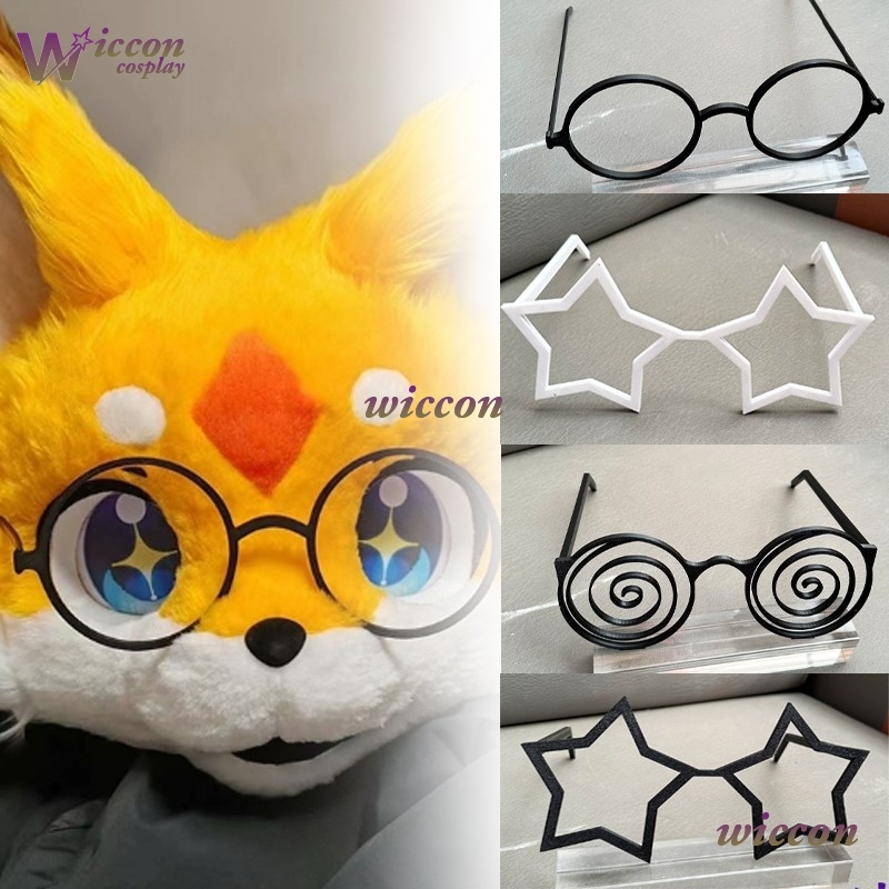 OHaYo 25cm Glasses Fursuit Acc - Anime Cosplay Mask review and price