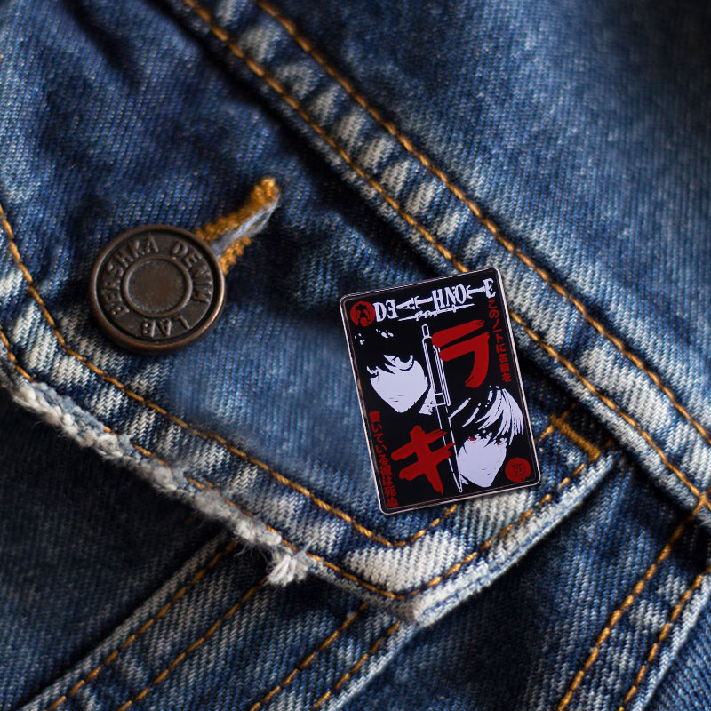 Death Note Diary Brooch Badge  - Death Note Replica review and price